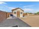 Storage shed with built-in shelving, ideal for extra storage at 21934 E Stone Crest Ct, Queen Creek, AZ 85142