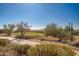 Scenic view of a lush green golf course at 41716 N Laurel Valley Way, Anthem, AZ 85086