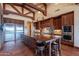 Gourmet kitchen with double ovens and large island at 5681 E Canyon Ridge North Dr, Cave Creek, AZ 85331