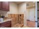 Convenient laundry room with a dog washing station at 5681 E Canyon Ridge North Dr, Cave Creek, AZ 85331