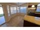 Kitchen with breakfast nook, tile floor and granite counters at 618 W Tumbleweed Rd, Gilbert, AZ 85233