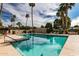 Inviting community pool with plenty of lounge chairs at 7000 N Via Camello Del Sur -- # 37, Scottsdale, AZ 85258