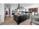 Spacious kitchen with island and high-end stainless steel appliances at 10040 E Happy Valley Rd # 512, Scottsdale, AZ 85255