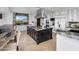 Modern kitchen boasting granite countertops and custom cabinetry at 10040 E Happy Valley Rd # 512, Scottsdale, AZ 85255
