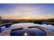 Infinity pool with stunning sunset views at 10040 E Happy Valley Rd # 512, Scottsdale, AZ 85255