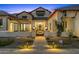 Farmhouse style home with gated entry and landscaping at 11438 N 70Th St, Scottsdale, AZ 85254