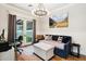 Home office with built-in daybed and access to backyard at 11885 N Sunset Vista Dr, Fountain Hills, AZ 85268