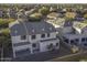 Aerial view of the house, highlighting its backyard at 1340 E Kingman Pl, Casa Grande, AZ 85122