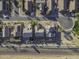 Aerial view of neighborhood with houses and streets at 1340 E Kingman Pl, Casa Grande, AZ 85122