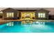 Home's backyard features a refreshing pool with patio at 18373 W Sells Dr, Goodyear, AZ 85395