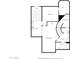 Condo floor plan, showing kitchen and bedroom at 23523 N 79Th Ave, Peoria, AZ 85383