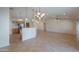 Open dining room with kitchen and living room views at 2394 E Fiesta Dr, Casa Grande, AZ 85194