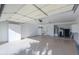 Garage with storage cabinets and epoxy flooring at 2394 E Fiesta Dr, Casa Grande, AZ 85194