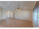 Living room with tile floors and neutral walls at 2394 E Fiesta Dr, Casa Grande, AZ 85194