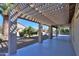Extended patio area with pergola and desert landscaping at 2394 E Fiesta Dr, Casa Grande, AZ 85194