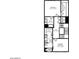 Upper floor plan with bedrooms and bathrooms at 4444 N 25Th St # 15, Phoenix, AZ 85016