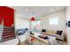 Spacious living room with modern sofas and access to balcony at 4444 N 25Th St # 15, Phoenix, AZ 85016