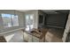Island kitchen with granite countertops and stainless steel appliances at 17913 W Desert View Ln, Goodyear, AZ 85338