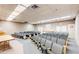 Large auditorium with rows of chairs, a stage, and a projector at 1889 Leisure World --, Mesa, AZ 85206