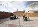 Backyard patio with seating area at 1919 W Fairmount Ave, Phoenix, AZ 85015