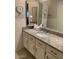 Bathroom with granite vanity and large mirror at 7950 E Keats Ave # 194, Mesa, AZ 85209