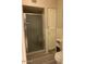 Bathroom with shower stall and additional storage at 7950 E Keats Ave # 194, Mesa, AZ 85209