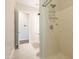 Clean bathroom with shower and tile floor at 21391 E Orchard Ln, Queen Creek, AZ 85142
