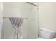 Bathroom with shower stall and toilet at 3949 E Monona Dr, Phoenix, AZ 85050