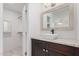 Updated bathroom with modern vanity and walk-in shower at 575 Leisure World --, Mesa, AZ 85206