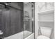 Bathroom with walk-in shower and stylish tile at 575 Leisure World --, Mesa, AZ 85206