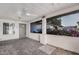 Covered entryway with tile flooring and ceiling fan at 575 Leisure World --, Mesa, AZ 85206