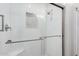 Clean shower with tiled walls and glass enclosure at 575 Leisure World --, Mesa, AZ 85206