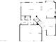 Single-story home floor plan, including living room, kitchen, and garage at 881 E Lynx Way, Chandler, AZ 85249