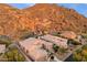 Luxury home with scenic mountain backdrop at 11132 E Juan Tabo Rd, Scottsdale, AZ 85255