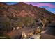 Inviting backyard oasis with a pool and seating area at 11132 E Juan Tabo Rd, Scottsdale, AZ 85255