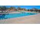 Resort-style pool with a spa and plenty of seating at 12446 W Via Caballo Blanco --, Peoria, AZ 85383