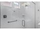 Modern bathroom with a glass shower door and updated fixtures at 20865 E Timberline Rd, Queen Creek, AZ 85142