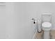 Small bathroom with toilet and sink at 21576 E Pecan Ct, Queen Creek, AZ 85142