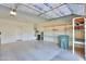 Garage with shelving and extra storage space at 3214 N Desert Horizons Ln, Casa Grande, AZ 85122