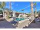 Inviting backyard pool with ample space for lounging at 3214 N Desert Horizons Ln, Casa Grande, AZ 85122