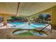 Community pool and spa with covered seating at 5350 E Deer Valley Dr # 1433, Phoenix, AZ 85054