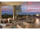 Spacious patio with seating area and city views at 5630 E Rockridge Rd, Phoenix, AZ 85018