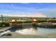 Luxury pool with city views and fire features at 5630 E Rockridge Rd, Phoenix, AZ 85018