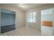 Bright dining area with tiled floors and kitchen access at 1025 S Lola Ln, Tempe, AZ 85281