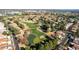 Aerial perspective of the community, highlighting its proximity to the golf course at 11806 N 40Th Pl, Phoenix, AZ 85028