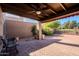 Spacious patio with brick flooring and ceiling fan at 11806 N 40Th Pl, Phoenix, AZ 85028