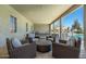 Relaxing pool area with lounge chairs and patio furniture at 1372 W Crane Dr, Chandler, AZ 85286