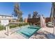 Community hot tub with seating and safety features at 1372 W Crane Dr, Chandler, AZ 85286