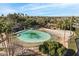 Relaxing beach entry pool with waterfall at 1633 E Lakeside Dr # 113, Gilbert, AZ 85234
