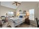Main bedroom with high ceilings and ample storage at 1633 E Lakeside Dr # 113, Gilbert, AZ 85234